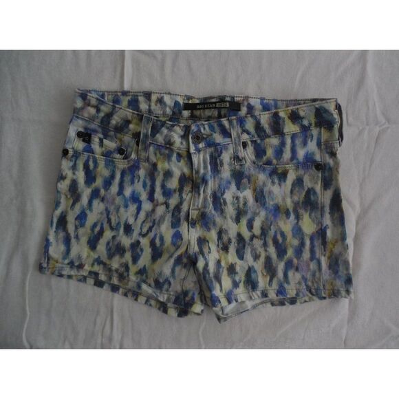Big‎ Star Shorts Women Sz 26 4 US Multicolor Short Summer - Picture 3 of 8